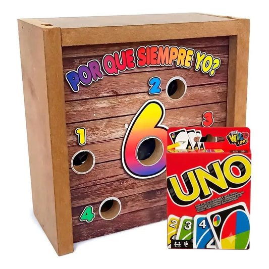 Combo Juegos de Mesa Divertidos Uno y Por Qué Siempre Yo