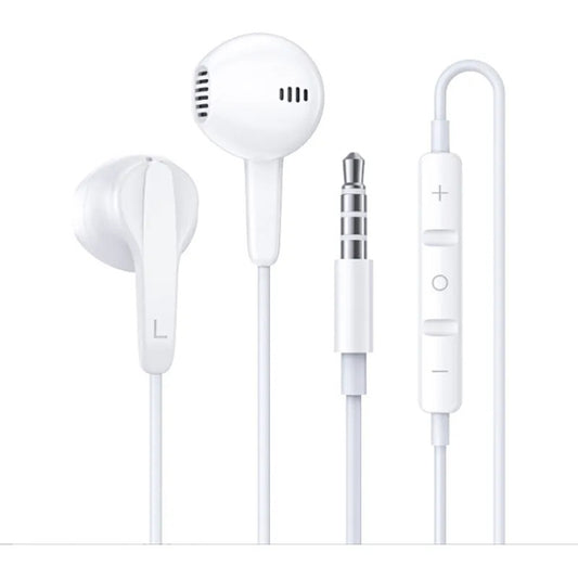Audífonos Alámbricos 3.5 mm con Micrófono y Control de Volumen – 1,2 m