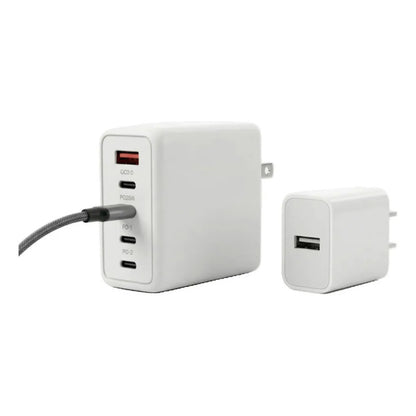 Cargador Multipuerto 5 en 1 + Cable USB-C a USB-C de 1 Metro