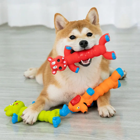 Juguete interactivo para perros chirriante