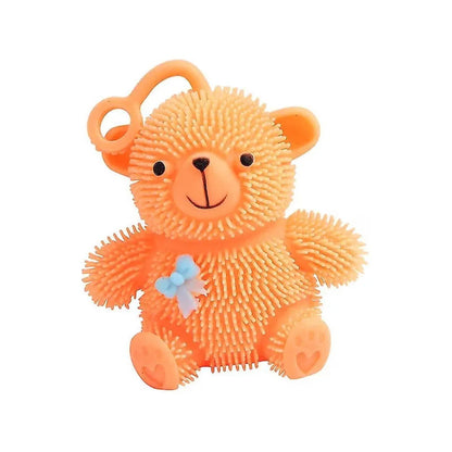 Osito Squishy con Luz LED Anti Estrés X3