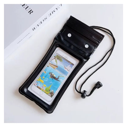 Funda Impermeable para Celular con Cordón – Domiciliarios, Playa y Piscina
