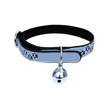 Collar Reflectante Con Cascabel Para Gato Y Cachorro