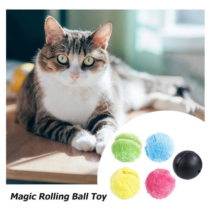 Pelota Eléctrica Interactiva para Perros y Gatos con 4 Forros