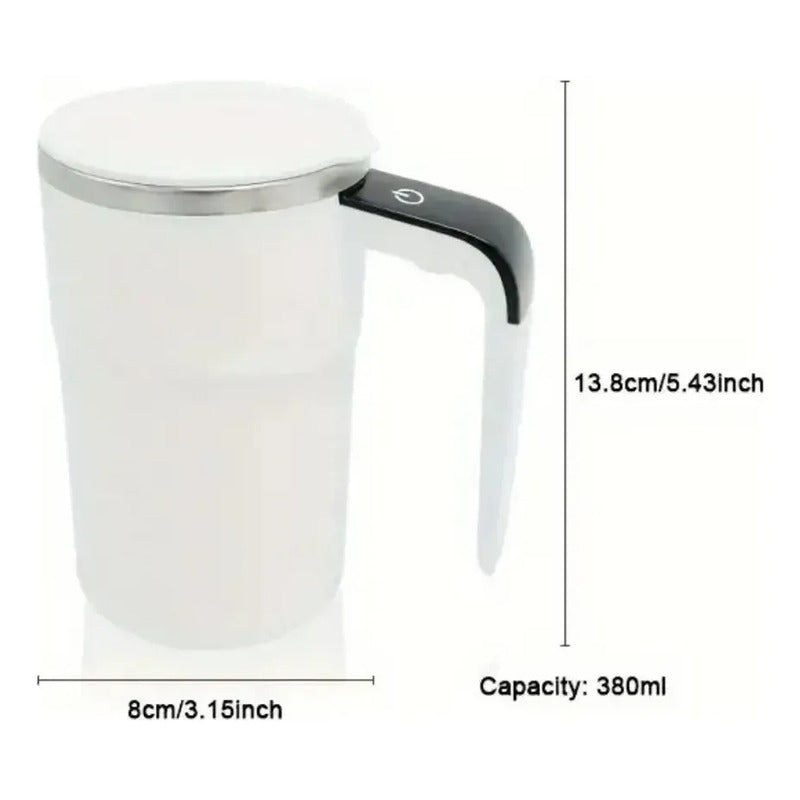 Taza Mezcladora Automática con Termómetro LCD