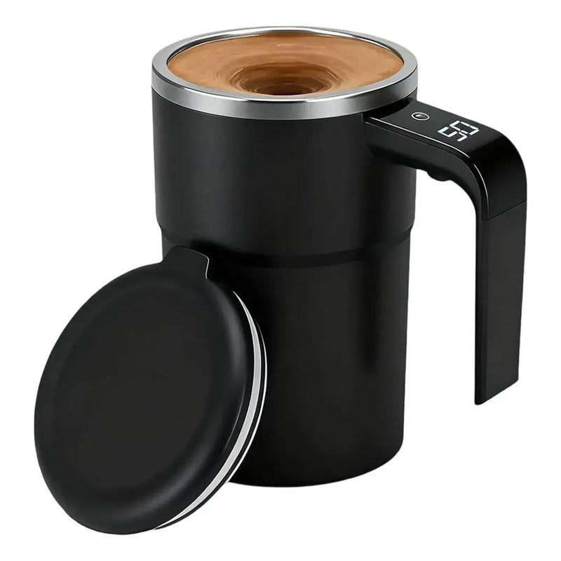 Taza Mezcladora Automática con Termómetro LCD