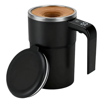 Taza Mezcladora Automática con Termómetro LCD
