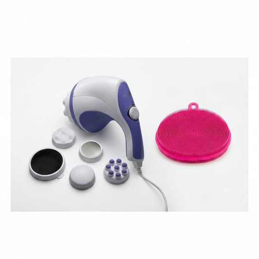 Masajeador Corporal Relax Tone + esponjilla de silicona (obsequio)