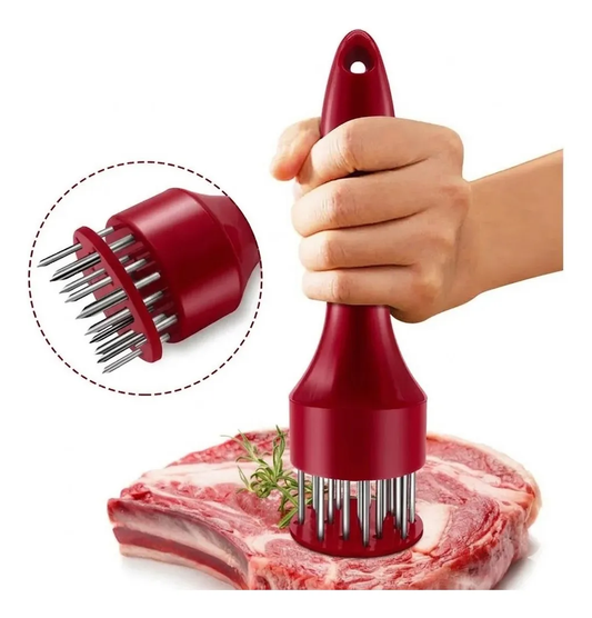 Ablandador de Carne Manual con Agujas de Acero Inoxidable
