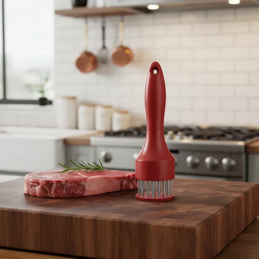 Ablandador de Carne Manual con Agujas de Acero Inoxidable
