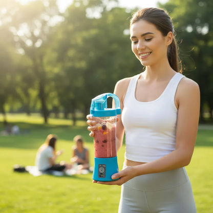 Licuadora Portátil Recargable de 350 ml para Batidos