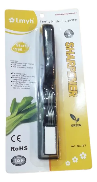 Afilador De Cuchillos Manual 3 Etapas para Cocina Profesional