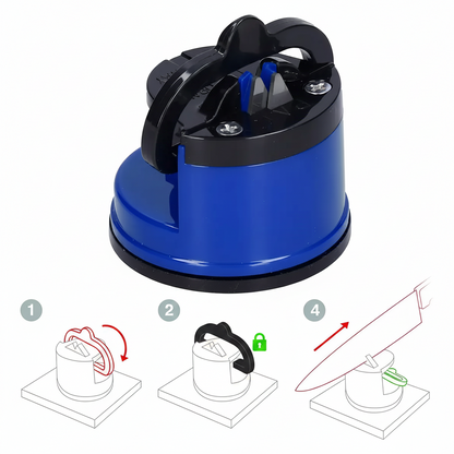 Afilador Ergonómico para Cuchillos y Tijeras - Disho