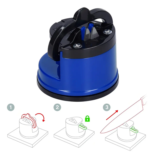Afilador Ergonómico para Cuchillos y Tijeras - Disho