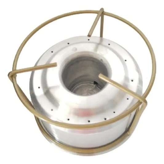 Estufa de Alcohol Portátil con Soporte para Camping