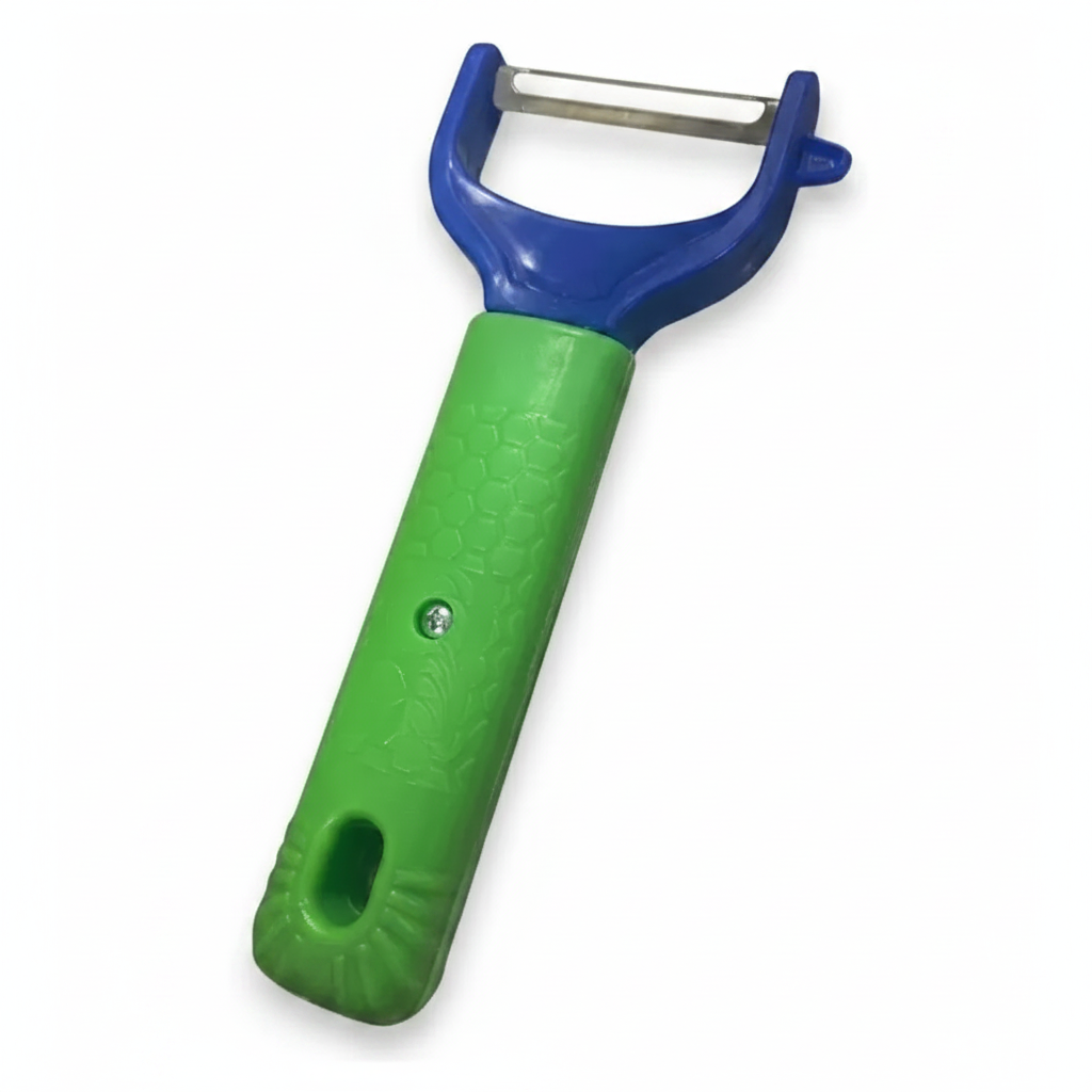 Pelador de Papas y Verduras Ergonómico de Plástico