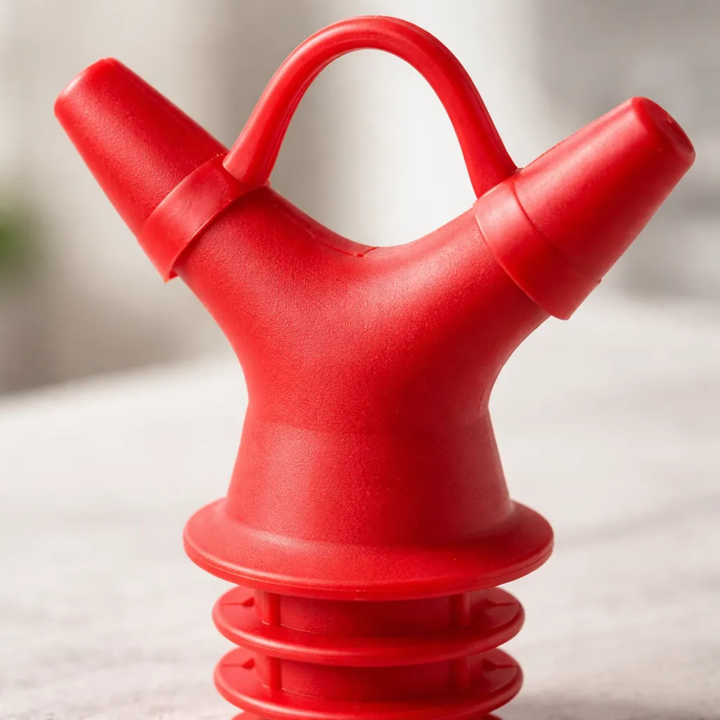 Tapón Dosificador Doble para Salsas y Líquidos