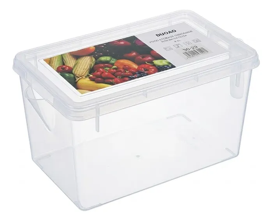 Contenedor Organizador Plástico de 4.5 Litros para Alimentos