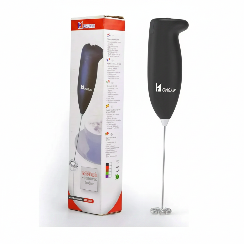 Batidor Espumador De Leche Eléctrico Portátil