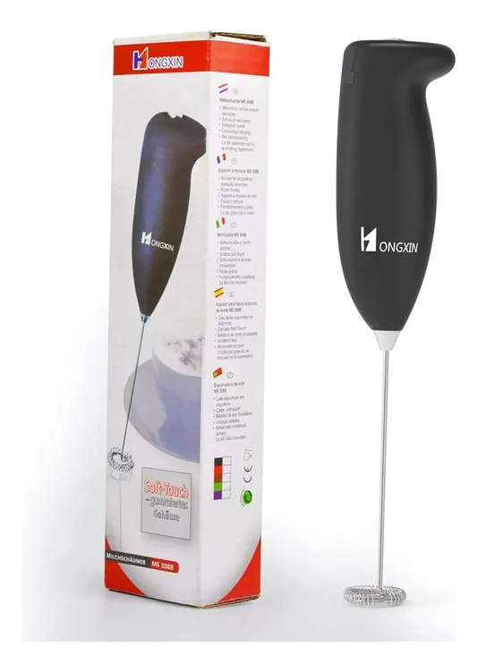 Batidor Espumador De Leche Eléctrico Portátil