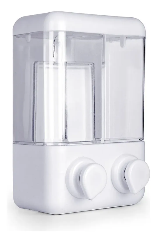 Dispensador Doble De Jabón De Pared