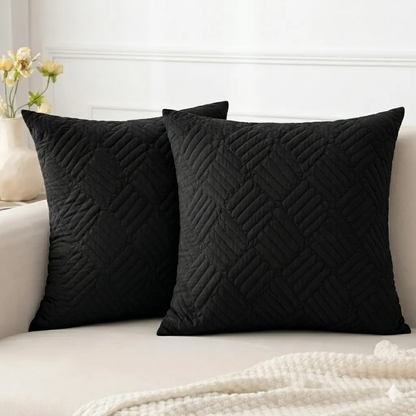 Cojín 45x45 Cm color negro