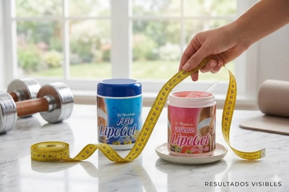 Kit Gel Reductor Frío y Caliente con Cinta Métrica para el Cuerpo