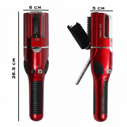 Cepillo Quita Horquilla Portátil para Cuidado del Cabello