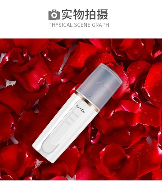Vaporizador Facial Portátil Recargable Xunqiu para Hidratación
