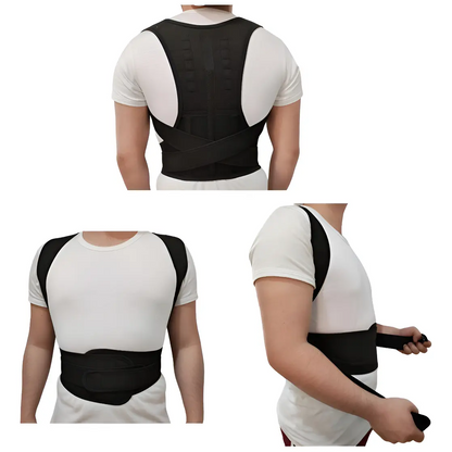 Corrector de Postura Ajustable y Soporte Lumbar Unisex - Alivio Dolor Espalda