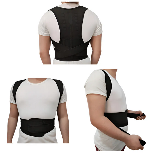 Corrector de Postura Ajustable y Soporte Lumbar Unisex - Alivio Dolor Espalda