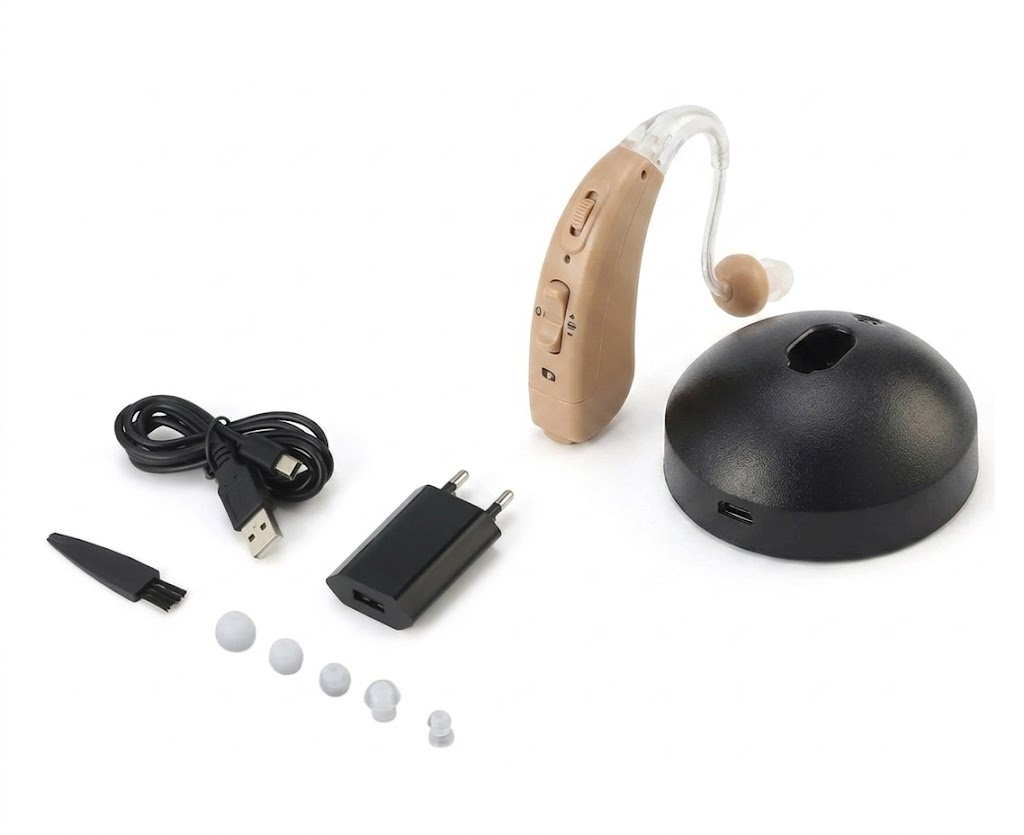 Amplificador De Sonido Audifono Recargable