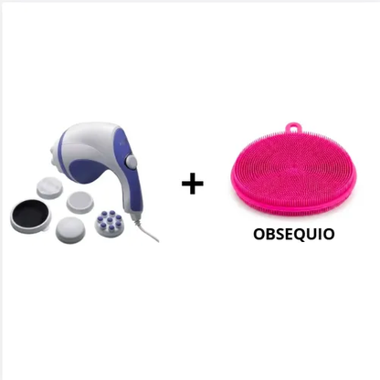 Masajeador Corporal Relax Tone + esponjilla de silicona (obsequio)