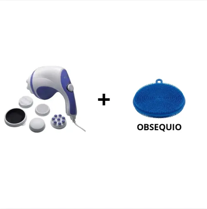 Masajeador Corporal Relax Tone + esponjilla de silicona (obsequio)