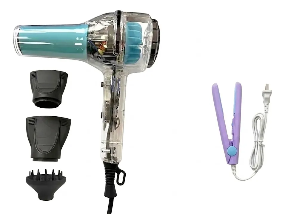 Secador De Cabello Profesional + Mini Planchita (obsequio)
