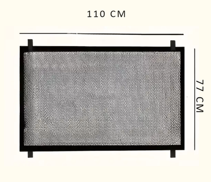 Malla de Seguridad para Mascotas 110 x 77 cm – Negra