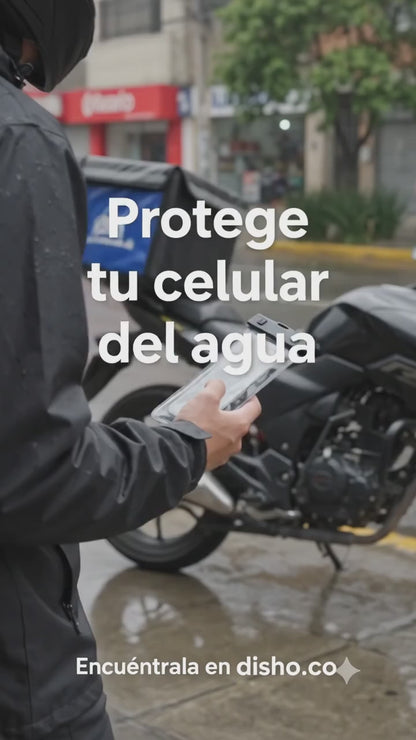 Funda Impermeable para Celular con Cordón – Domiciliarios, Playa y Piscina