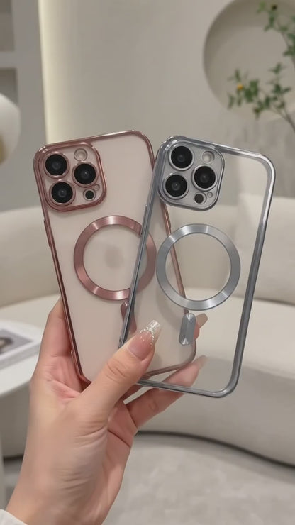 Funda Magnética MagSafe Mate para iPhone 13-Pro, 15 y 17-Pro Max